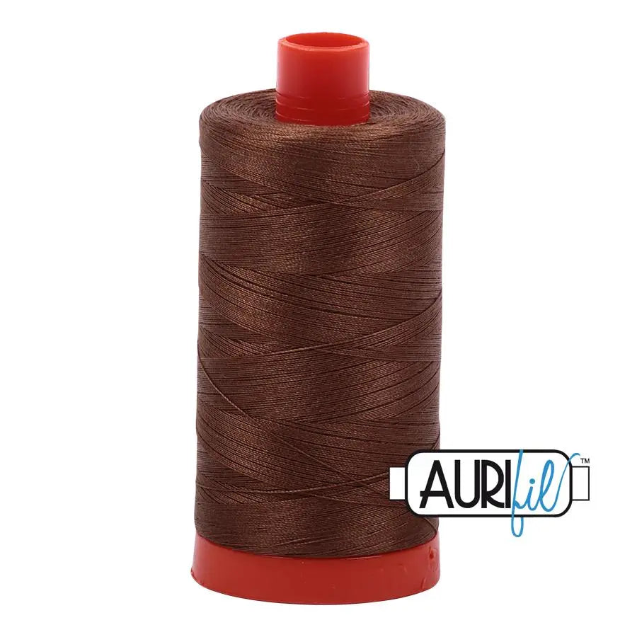 Cotton Thread 50wt Dark Antique Gold Large Spool
