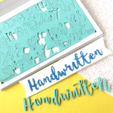 Sweet Stamp Set of Stylish Upper & Lower Case Letters