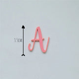 Sweet Stamp Set of Stylish Upper & Lower Case Letters