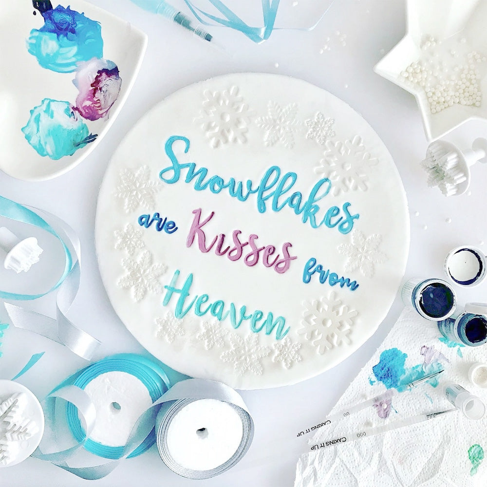 Sweet Stamp Set of Stylish Upper & Lower Case Letters