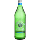 Mountain Valley Sparkling Water 1 Liter Glass Bottle - 12/Case