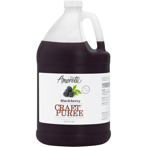 Amoretti Blackberry Craft Puree 1 Gallon