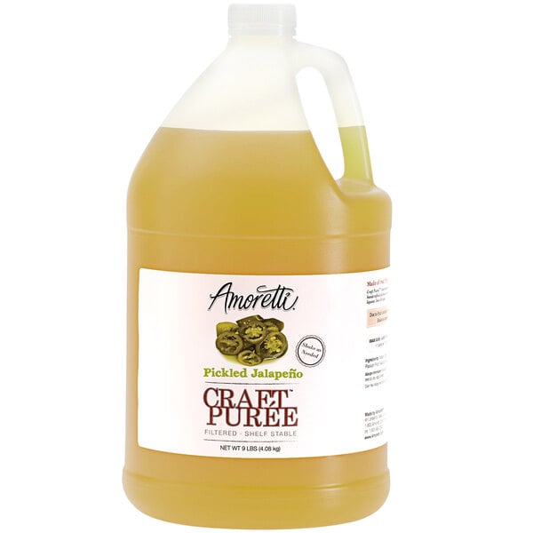 Amoretti Pickled Jalapeno Craft Puree 1 Gallon