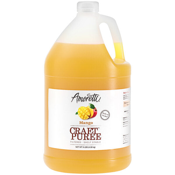 Amoretti Mango Craft Puree 1 Gallon