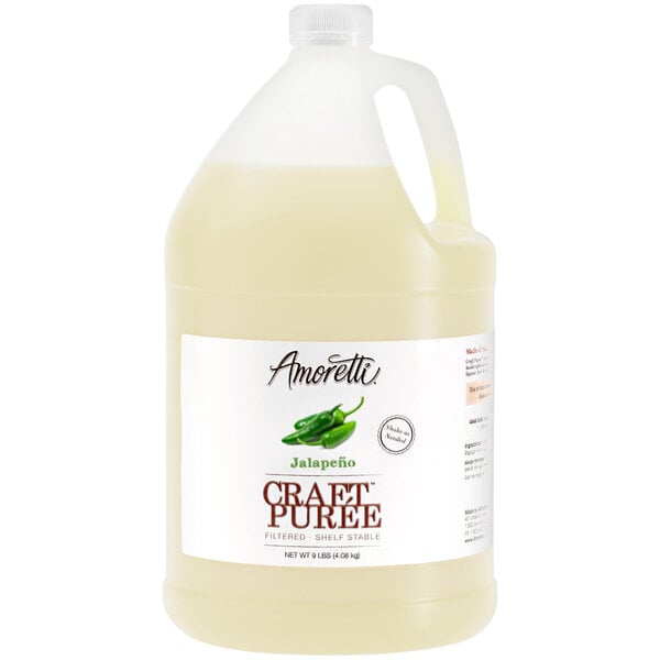 Amoretti Jalapeno Pepper Craft Puree 1 Gallon