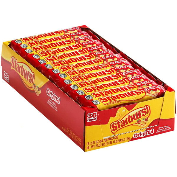 STARBURST® Original Fruit Chews 2.07 oz. - 360/Case