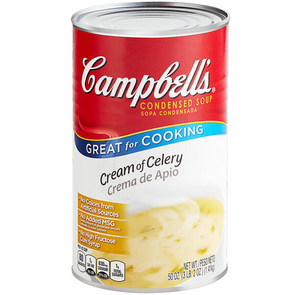 Campbell's Condensed Cream of Celery Soup 50 oz. Can