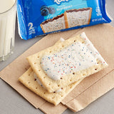 Pop-Tarts Frosted Blueberry Toaster Pastry 2-Pack - 72/Case