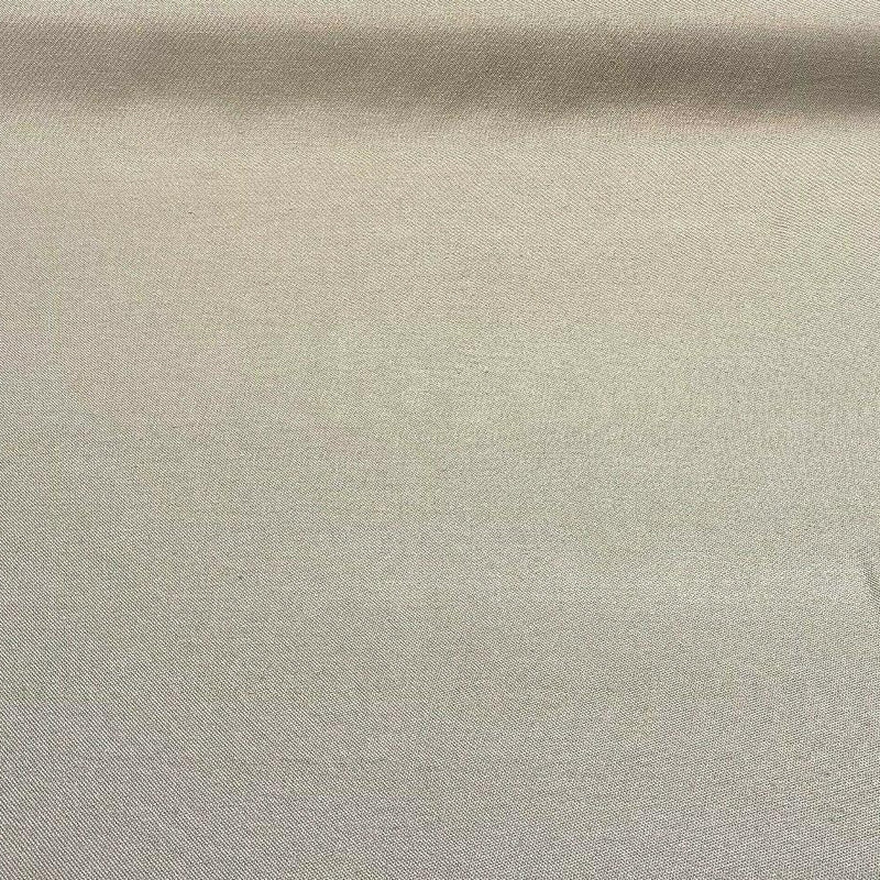 Italian Plain Taupe Linen Fabric - Taupe, Plain, 56" Width (By The Yard)