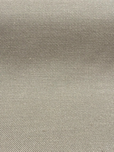 Italian Plain Taupe Linen Fabric - Taupe, Plain, 56" Width (By The Yard)