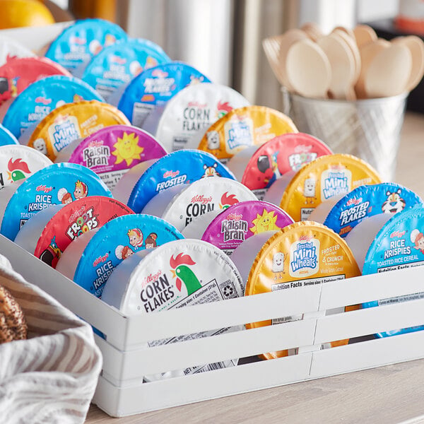Kellogg's Family Cereal Bowl Pack Assortment - 96/Case