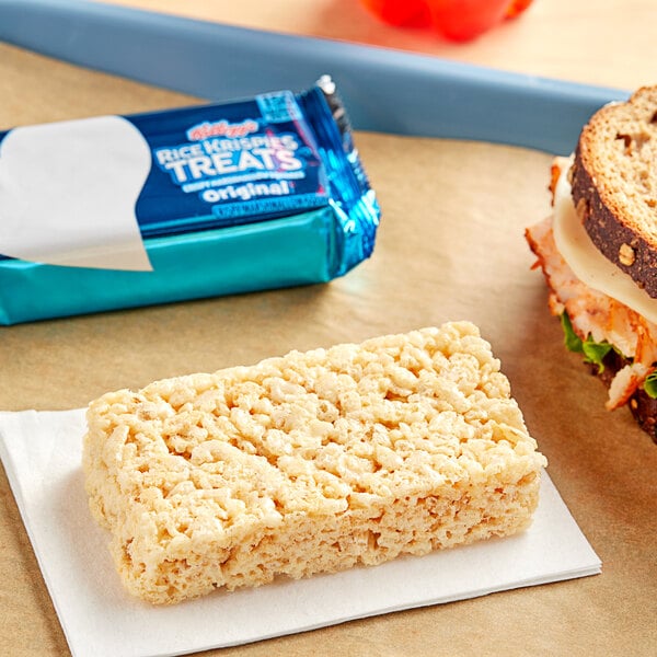 Kellogg's Original Rice Krispies Treats Bar 1.3 oz. - 80/Case