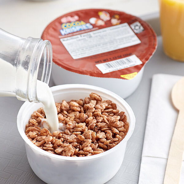 Kellogg's Cocoa Krispies Cereal Single-Serve Bowl Pack 1.12 oz. - 96/Case