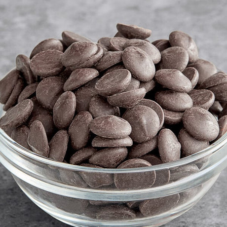 Ghirardelli 60% Cacao Dark Chocolate .5M Baking Chips 5 lb. - 2/Case