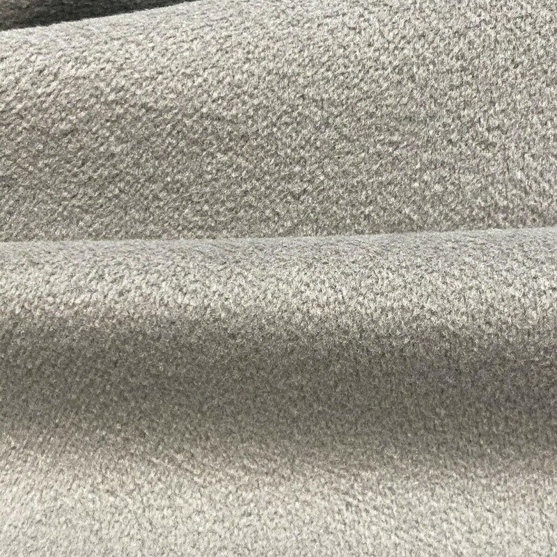 Fabricut Silver Lush Velvet Upholstery Fabric - Silver, 56" Width (1 Yard)