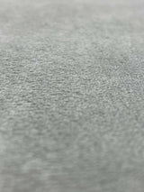 Fabricut Silver Lush Velvet Upholstery Fabric - Silver, 56" Width (1 Yard)