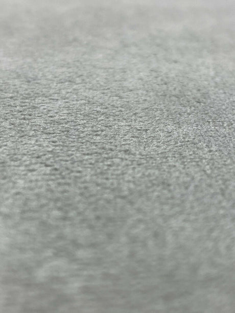 Fabricut Silver Lush Velvet Upholstery Fabric - Silver, 56" Width (1 Yard)
