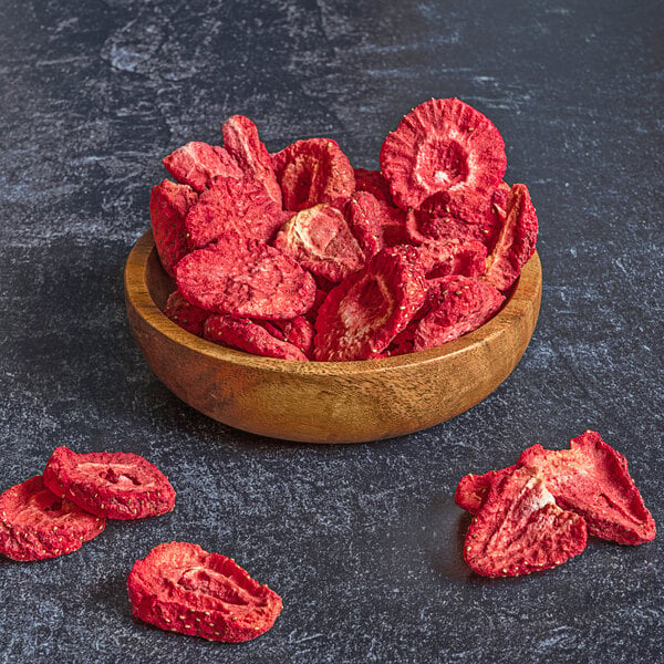 Rainforest Supply Freeze-Dried Strawberry Slices 0.5 lb.