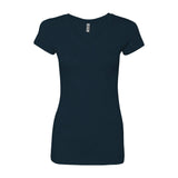 Bayside® Juniors' USA-Made V-Neck T-Shirt