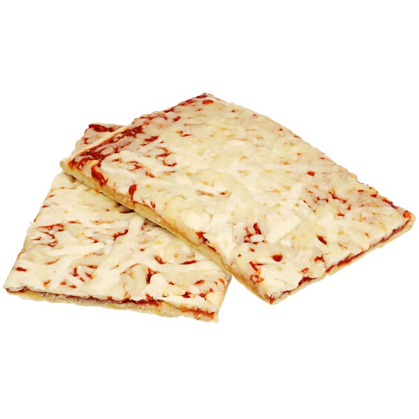The MAX 4" x 6" Whole Grain Cheese Pizza - 96/Case