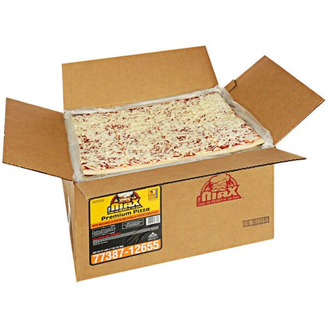 The MAX 4" x 6" Whole Grain Cheese Pizza - 96/Case