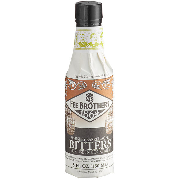 Fee Brothers 5 fl. oz. Whiskey Barrel-Aged Bitters