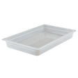 Cambro Translucent Food Pan, Full Size (12" x 20") x 4" Deep