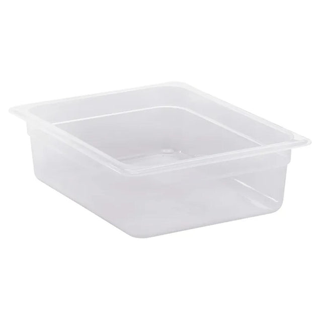 Cambro Translucent Food Pan, Half Size (10" x 13") x 4" Deep