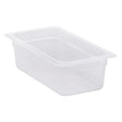 Cambro Translucent Food Pan, Third Size (7" x 13") x 4" Deep