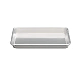Eighth Size Sheet Pan 16 Gauge Aluminum Natural Finish 9.5" L x 6.5" W x 1" H