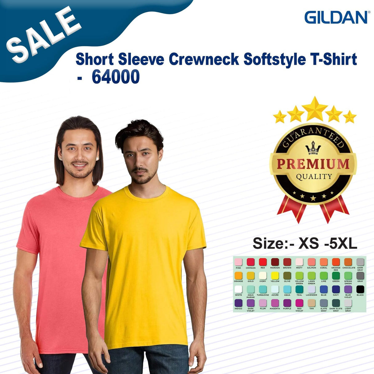Gildan® Short Sleeve Crewneck Softstyle T-Shirt