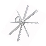 Pie & Cake Marker 8 Cut Cast Aluminum 9.25" Diameter