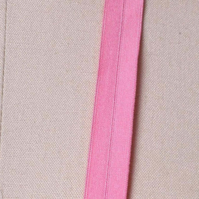 3 Yards Taffy Pink Fold Over Stretch Elastic 5/8" for Face Masks