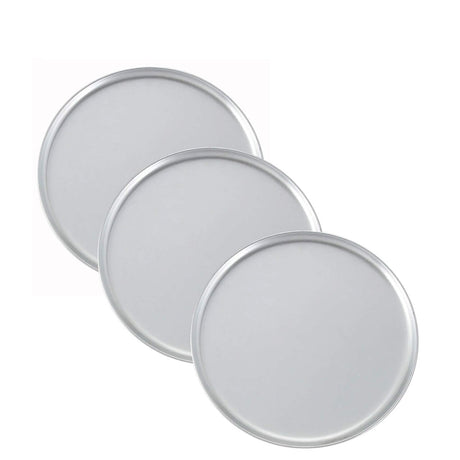 15" Coupe Style Aluminum Pizza Pan Round Solid