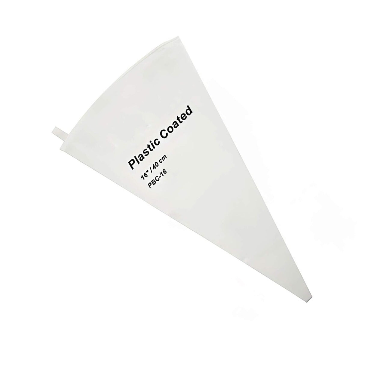 White Cotton Poly Coated Pastry Bag 16 Inch Size