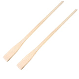 Wooden Mixing Paddle with Flattened Head 48"