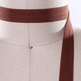 5/8" 3 Yards Cinnamon Brown Fold Over Elastic Trim Soft Stretch Sewing Craft Supplies