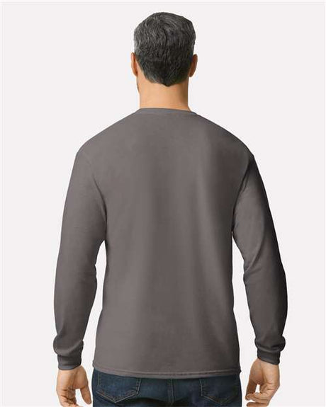Gildan Heavy Cotton Long Sleeve T-Shirt – Classic Fit 100% Cotton Crewneck