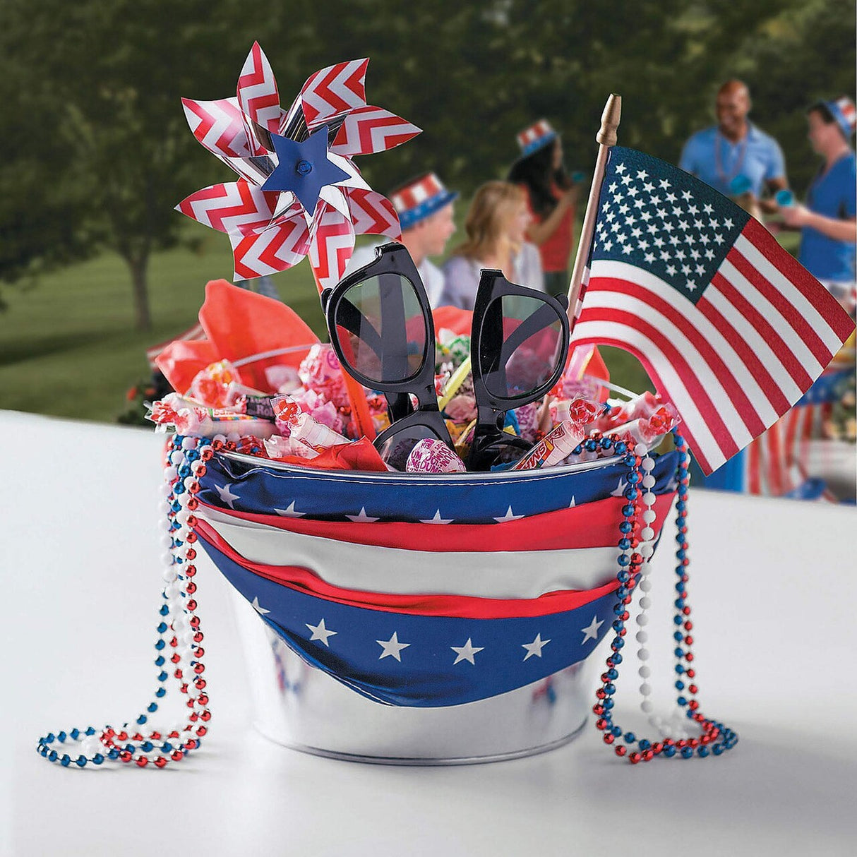 5 1/2" Adults Black Plastic Nomad Sunglasses - 12 Pc.