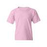 Youth Short Sleeve Heavy Cotton T-Shirt Breathable and Long Lasting