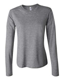 BELLA + CANVAS® Women’s Jersey Long Sleeve Tee 100% Airlume Cotton 4.2 oz Lightweight