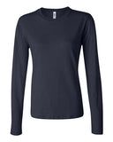 BELLA + CANVAS® Women’s Jersey Long Sleeve Tee 100% Airlume Cotton 4.2 oz Lightweight