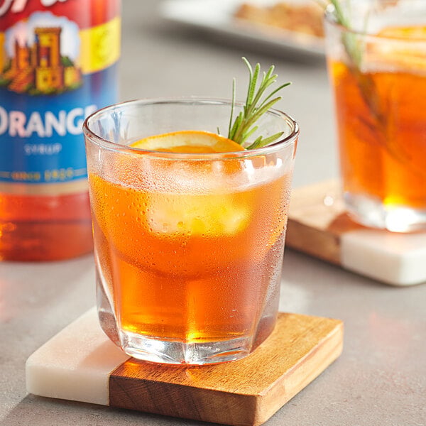 Torani Orange Flavoring / Fruit Syrup 750 mL Glass Bottle