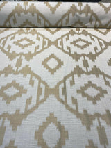 Baylis Aztec Gold Jacquard Fabric - Gold Aztec Pattern, 54" Width (1 Yard)