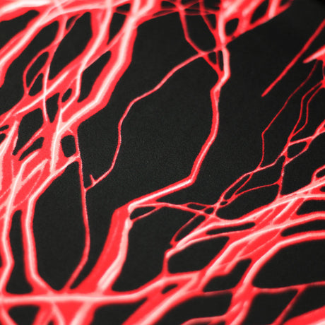 Lightning Bolt Nylon Spandex Fabric - Multi-Color Lightning Bolt Print, 58/60" Width (1 Yard)
