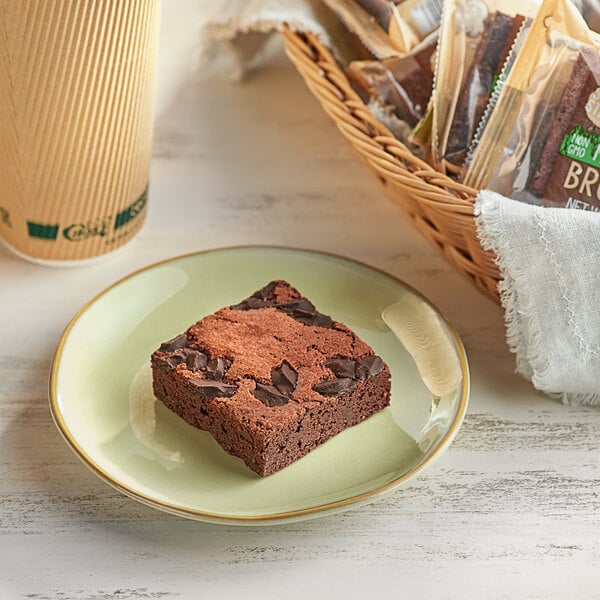 Sweet Street Desserts Peruvian Chocolate Manifesto Brownie 2.9 oz. - 48/Case