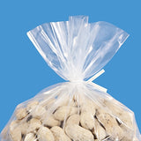 White Metallic Twist Ties - 100 Pack