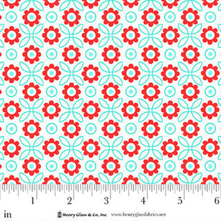 Cotton Print Jubilee Multi Two Tone Flower Fabric 44/45