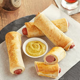 Nathan's Famous 6" Beef Pretzel Dogs - 40/Case