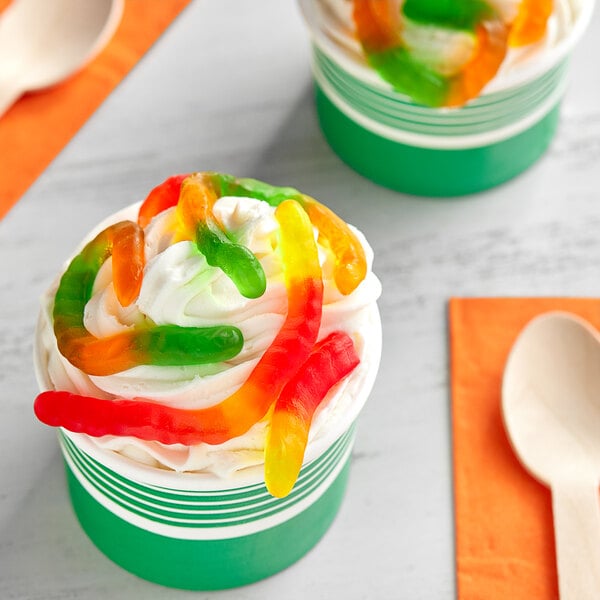 Kervan Gummy Worms 5 lb. - 4/Case